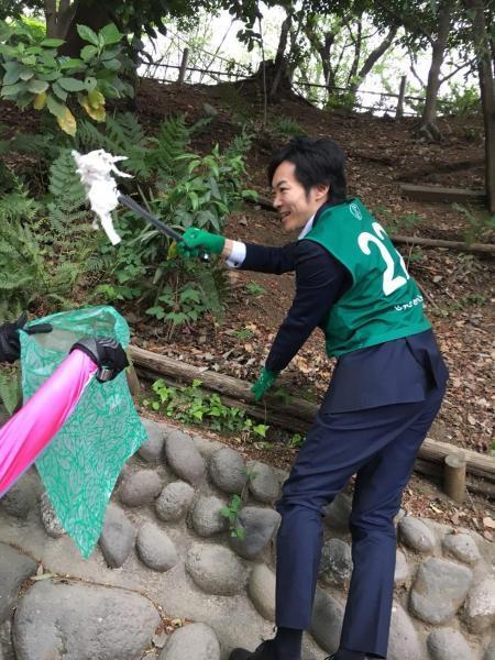 飛鳥山公園への出張お掃除：）画像