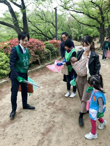 飛鳥山公園への出張お掃除：）画像