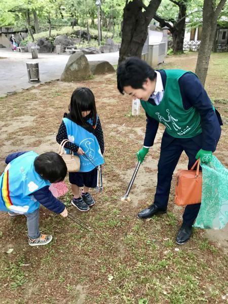 飛鳥山公園への出張お掃除：）画像