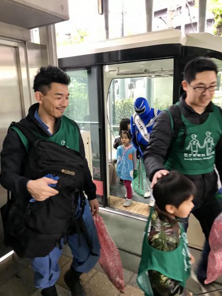 飛鳥山公園への出張お掃除：）画像