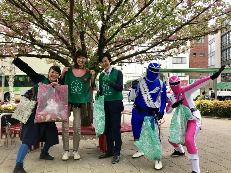 飛鳥山公園への出張お掃除：）画像