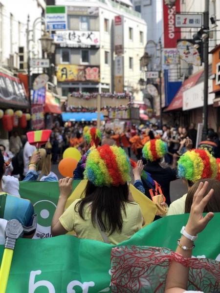 Rainbow Tokyo 北区とコラボして赤羽馬鹿祭りの大パレードに参加！！　画像