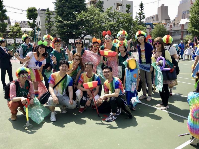 Rainbow Tokyo 北区とコラボして赤羽馬鹿祭りの大パレードに参加！！　画像