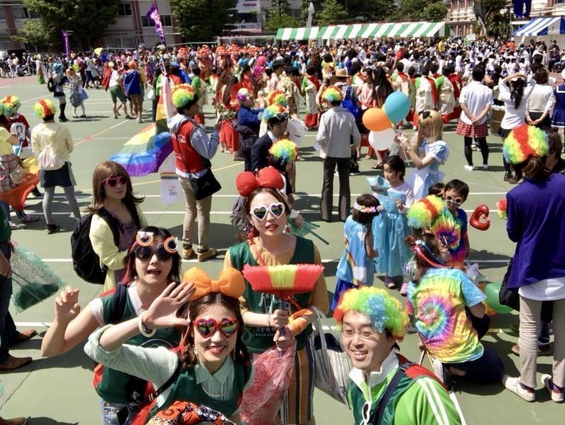 Rainbow Tokyo 北区とコラボして赤羽馬鹿祭りの大パレードに参加！！　画像