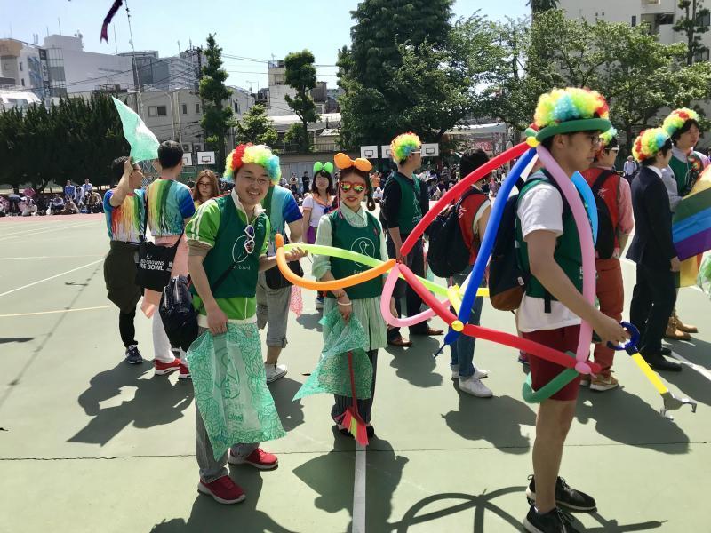 Rainbow Tokyo 北区とコラボして赤羽馬鹿祭りの大パレードに参加！！　画像