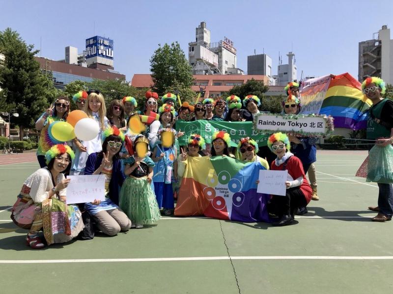 Rainbow Tokyo 北区とコラボして赤羽馬鹿祭りの大パレードに参加！！　画像