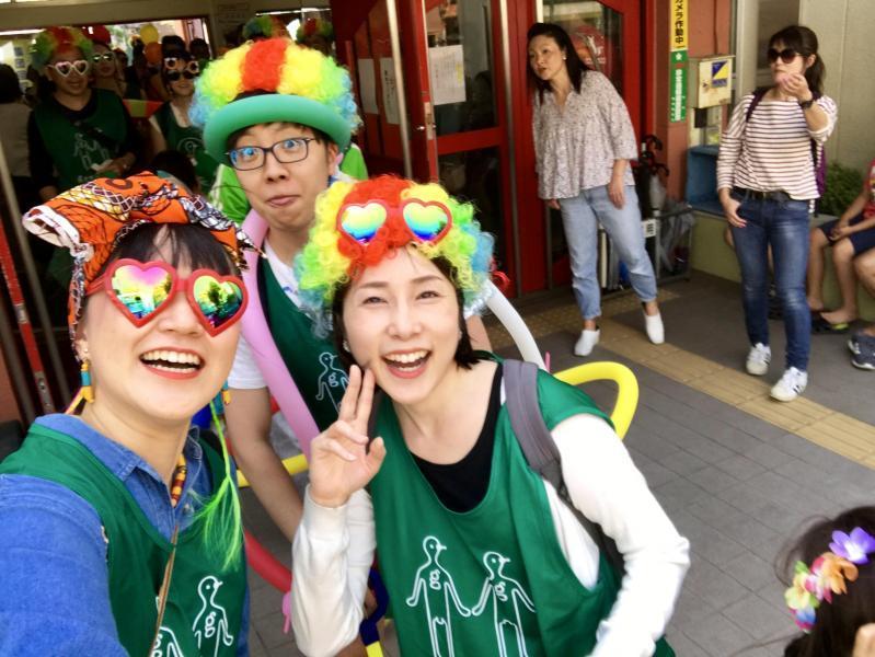 Rainbow Tokyo 北区とコラボして赤羽馬鹿祭りの大パレードに参加！！　画像