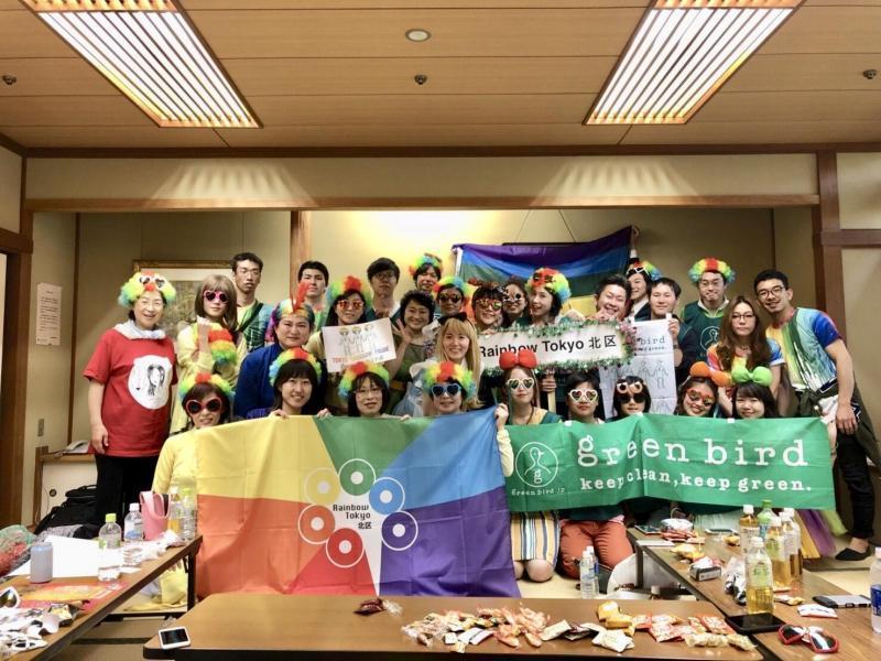 Rainbow Tokyo 北区とコラボして赤羽馬鹿祭りの大パレードに参加！！　画像