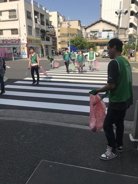 ★赤羽　ゴミゼロそうじ～～～★画像