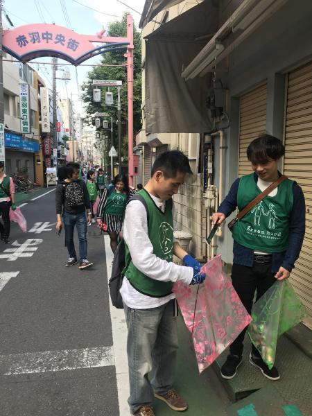 ★赤羽　ゴミゼロそうじ～～～★画像