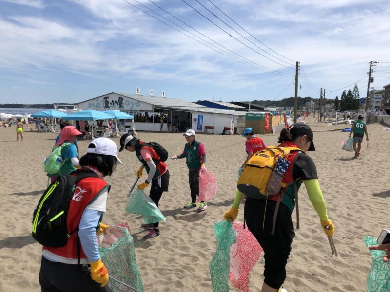 コアコンジョギングクラブ・ビーチクリーン　in三浦海岸2018画像