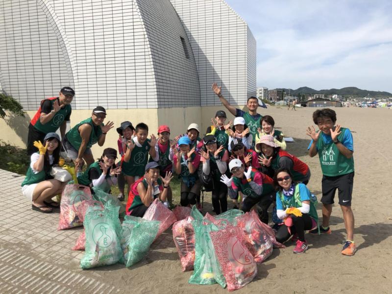 コアコンジョギングクラブ・ビーチクリーン　in三浦海岸2018画像