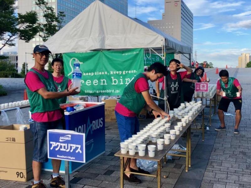 「ランガール★ナイト」で給水ボランティア！画像