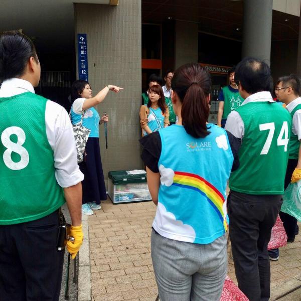 ソラーレホテルズアンドリゾーツ株式会社様と研修そうじ！画像