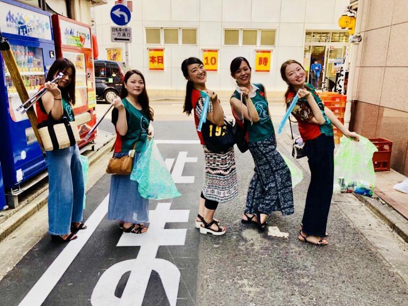 ★赤羽　定例掃除＆板橋戸田花火大会鑑賞★画像