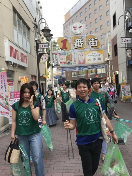 ★赤羽　定例掃除＆板橋戸田花火大会鑑賞★画像