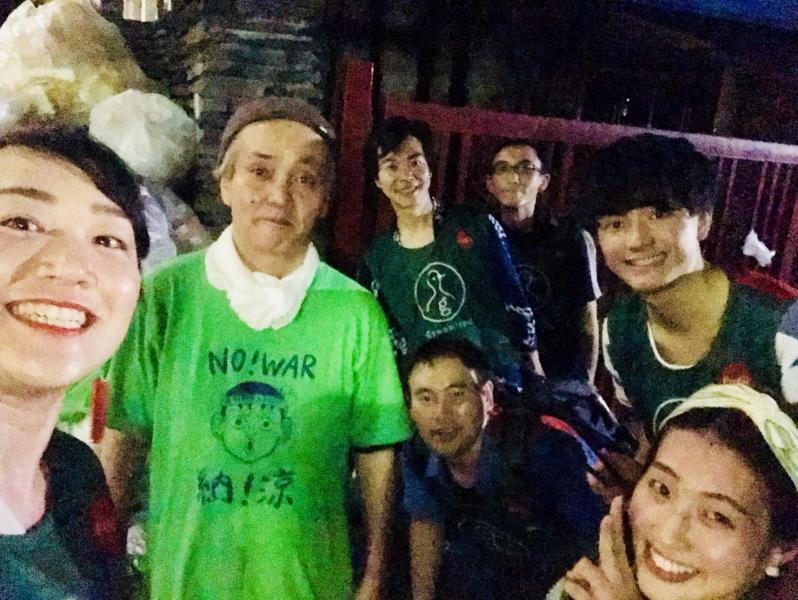 ★赤羽納涼フェスタコラボ掃除★画像