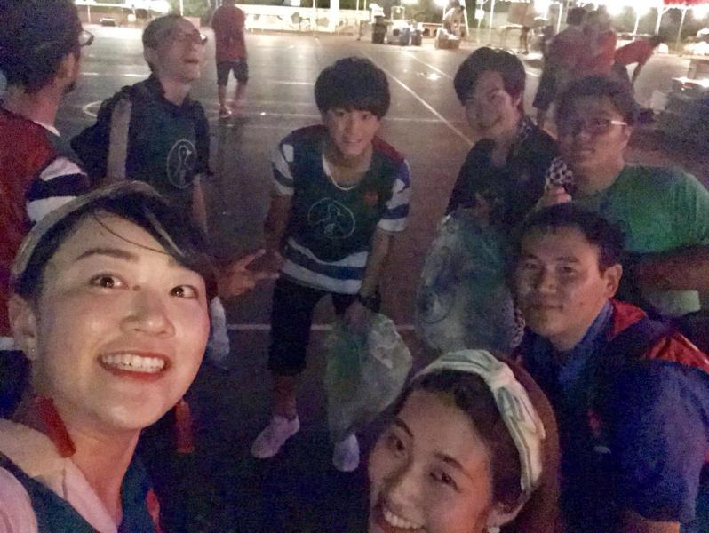 ★赤羽納涼フェスタコラボ掃除★画像