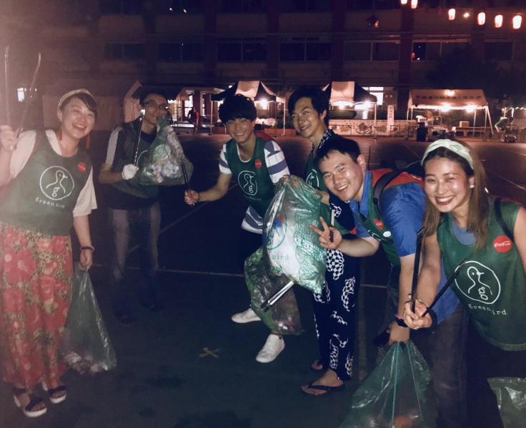 ★赤羽納涼フェスタコラボ掃除★画像