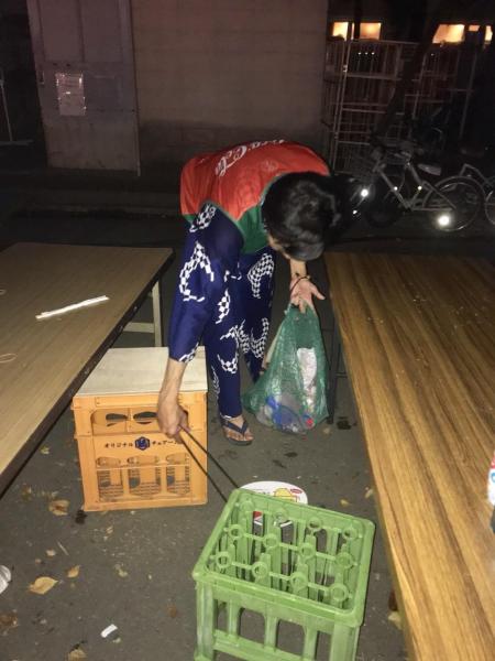 ★赤羽納涼フェスタコラボ掃除★画像