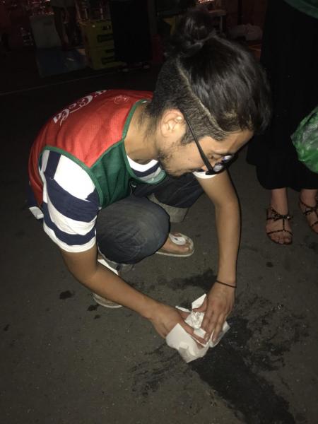 ★赤羽納涼フェスタコラボ掃除★画像