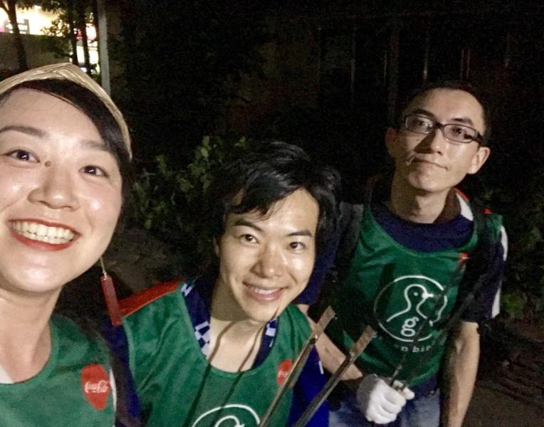 ★赤羽納涼フェスタコラボ掃除★画像