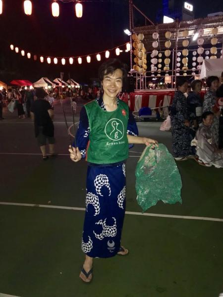 ★赤羽納涼フェスタコラボ掃除★画像