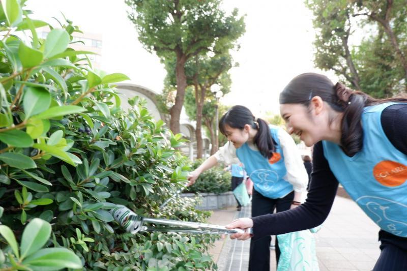 ソラーレホテルズアンドリゾーツ株式会社様と研修そうじ in神戸！画像