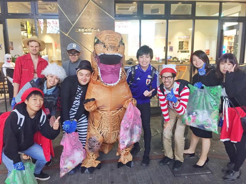 久しぶりのハロウィン掃除開催！画像