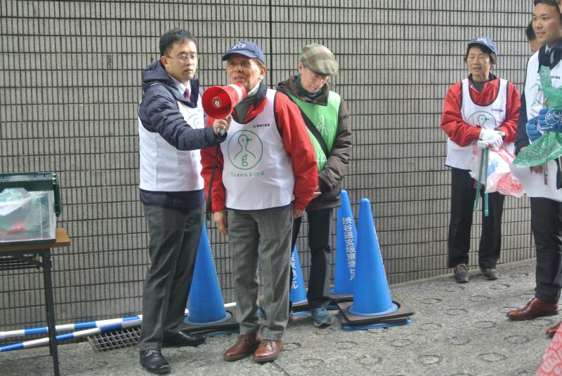 渋谷道玄坂チーム第1回清掃活動実施画像