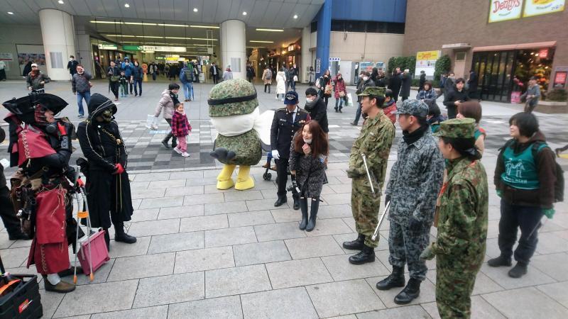 ★赤羽にヒーローが集結した日☆自衛隊・リアルライフヒーローコラボ！★画像