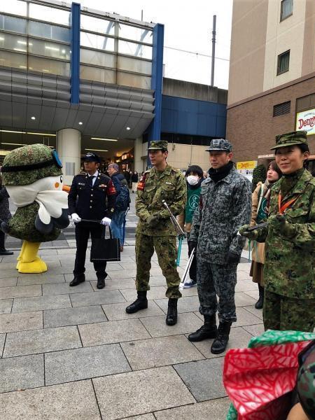 ★赤羽にヒーローが集結した日☆自衛隊・リアルライフヒーローコラボ！★画像