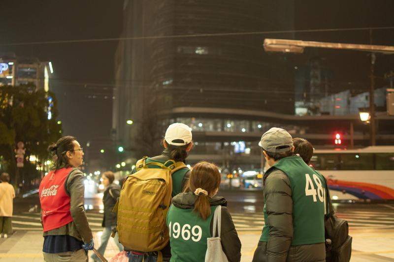 雨が降ったのでアーケードをぶらりとお掃除散歩！画像
