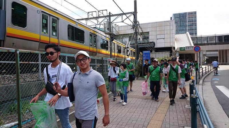 8月の武蔵小杉チーム画像