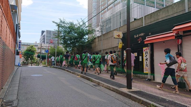 8月の武蔵小杉チーム画像