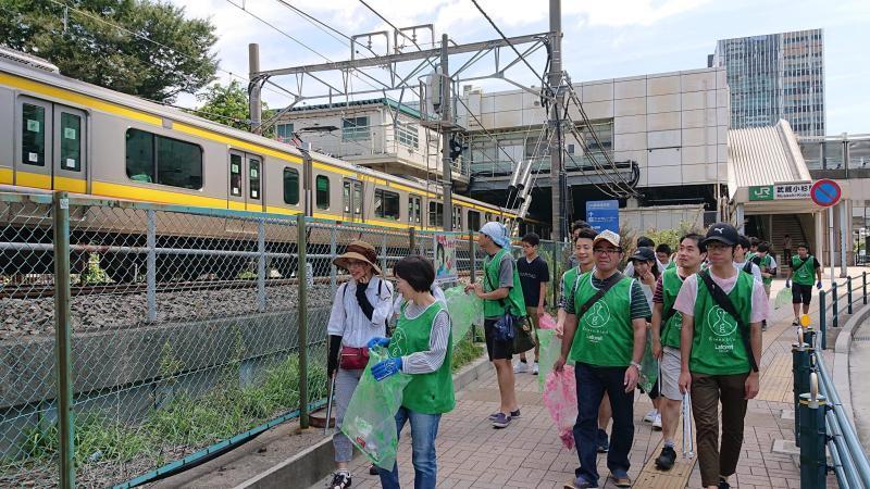 8月の武蔵小杉チーム画像