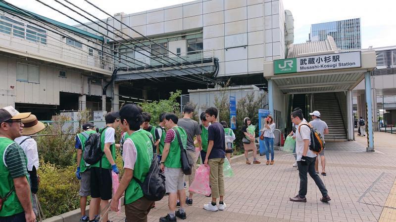 8月の武蔵小杉チーム画像