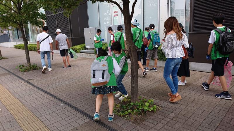 8月の武蔵小杉チーム画像