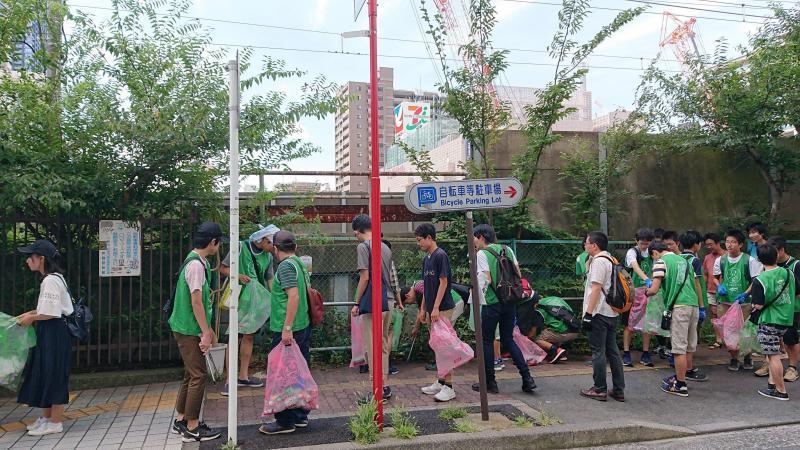 8月の武蔵小杉チーム画像