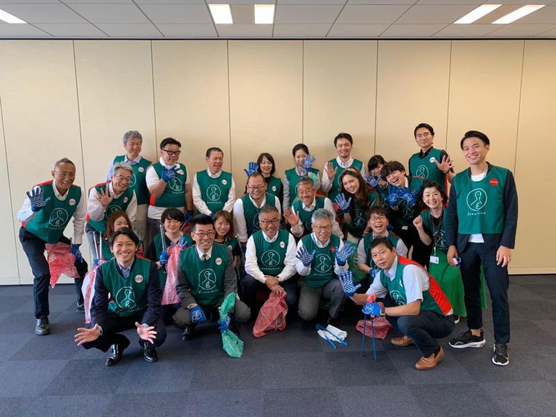 HDYグループ&times;赤坂チームのごみゼロそうじ！画像