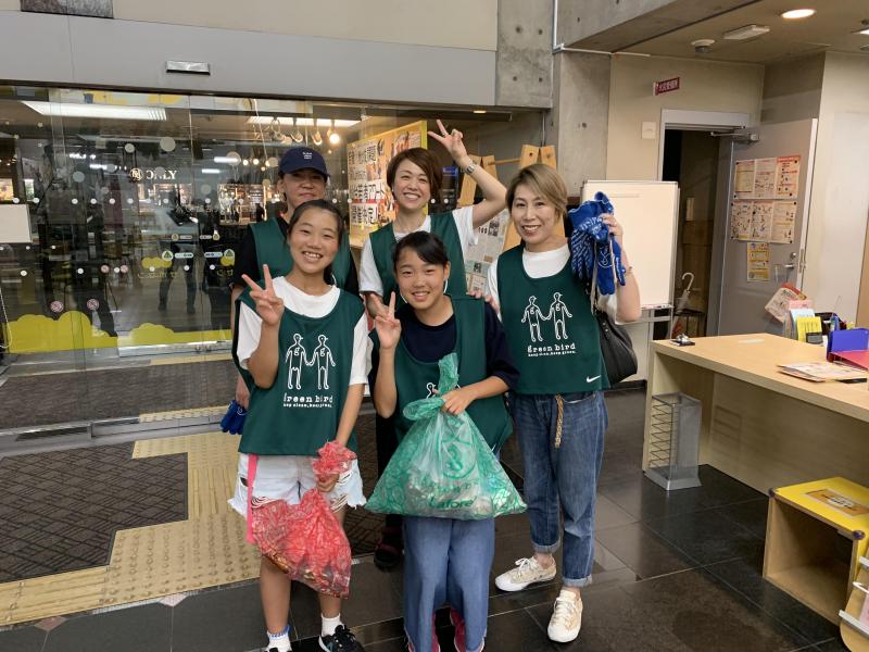 熱帯夜の中のお掃除画像