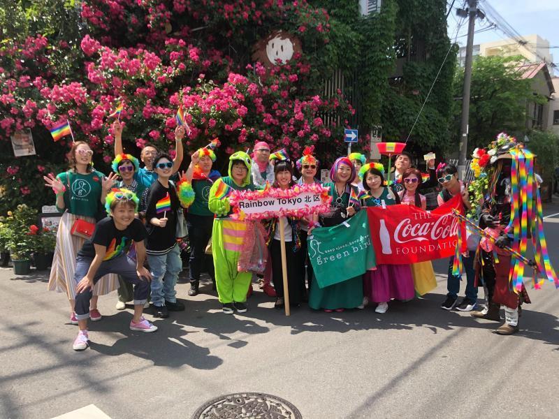 ☆赤羽馬鹿祭りパレード！Rainbow Tokyo 北区コラボ☆画像