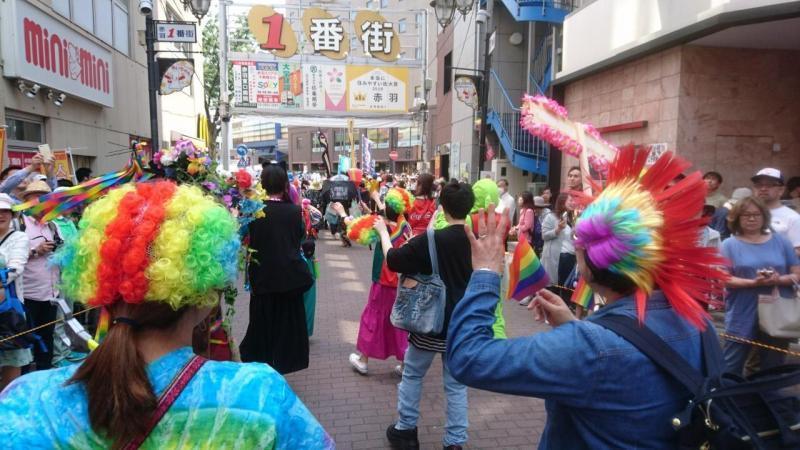 ☆赤羽馬鹿祭りパレード！Rainbow Tokyo 北区コラボ☆画像