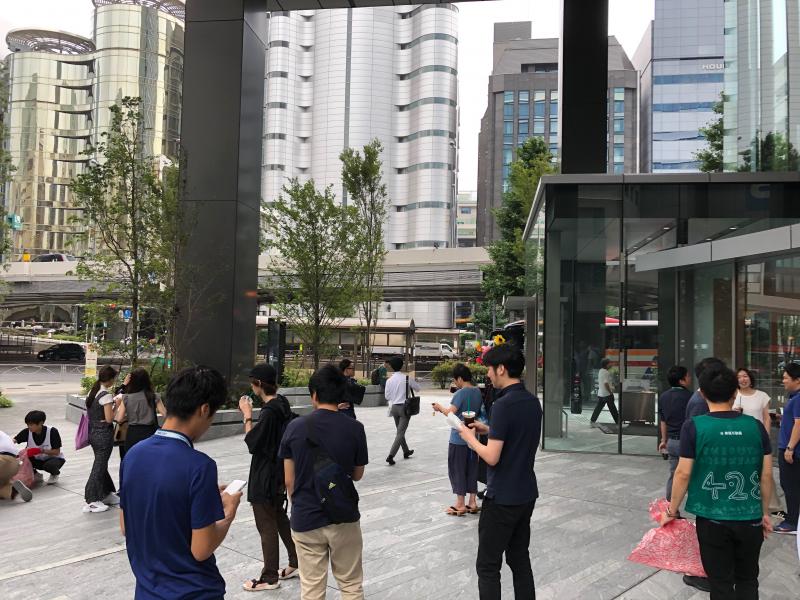 渋谷道玄坂チーム　スタート時雨天にて中止へ画像