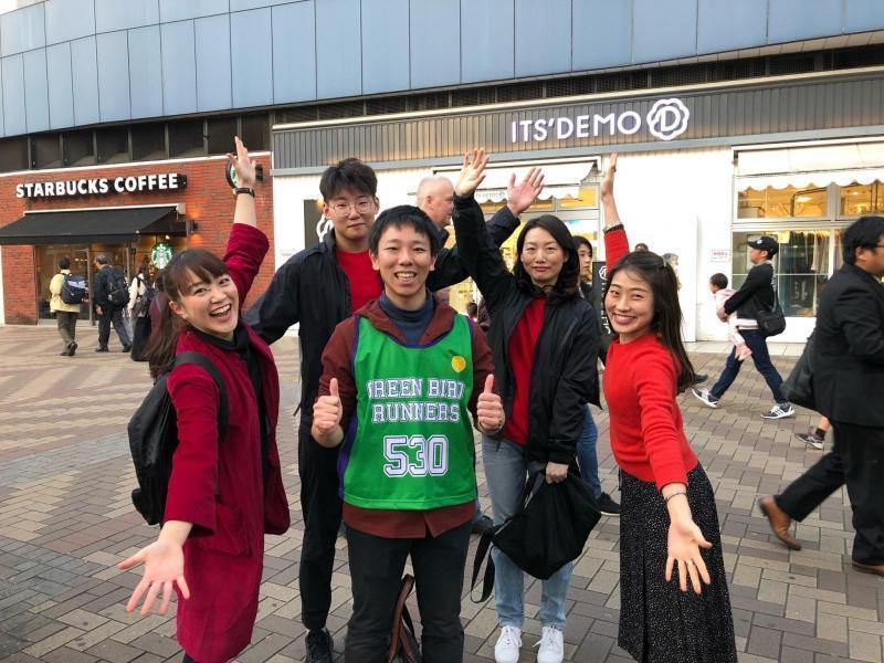 せきねっち大阪マラソン決起会お掃除！！画像