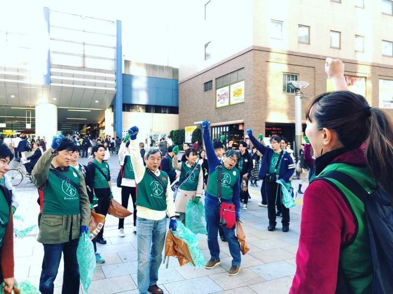 せきねっち大阪マラソン決起会お掃除！！画像