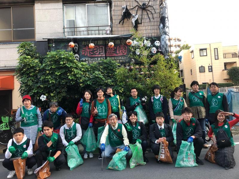 せきねっち大阪マラソン決起会お掃除！！画像