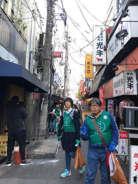 せきねっち大阪マラソン決起会お掃除！！画像