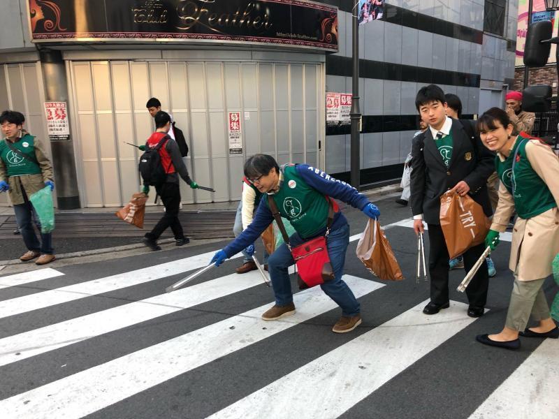 せきねっち大阪マラソン決起会お掃除！！画像
