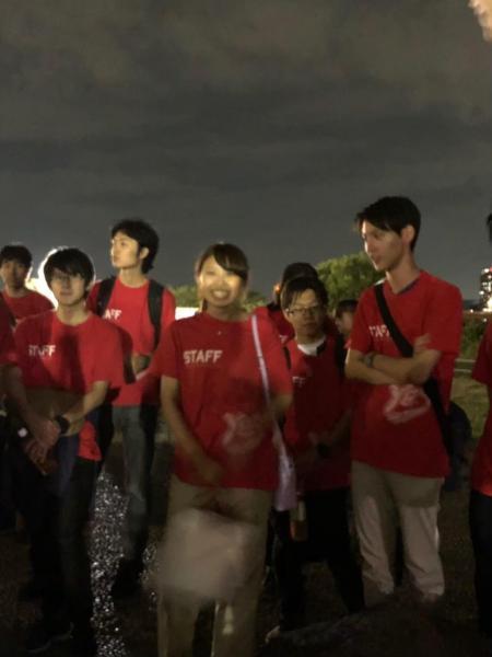 北区花火会コラボおそうじ画像